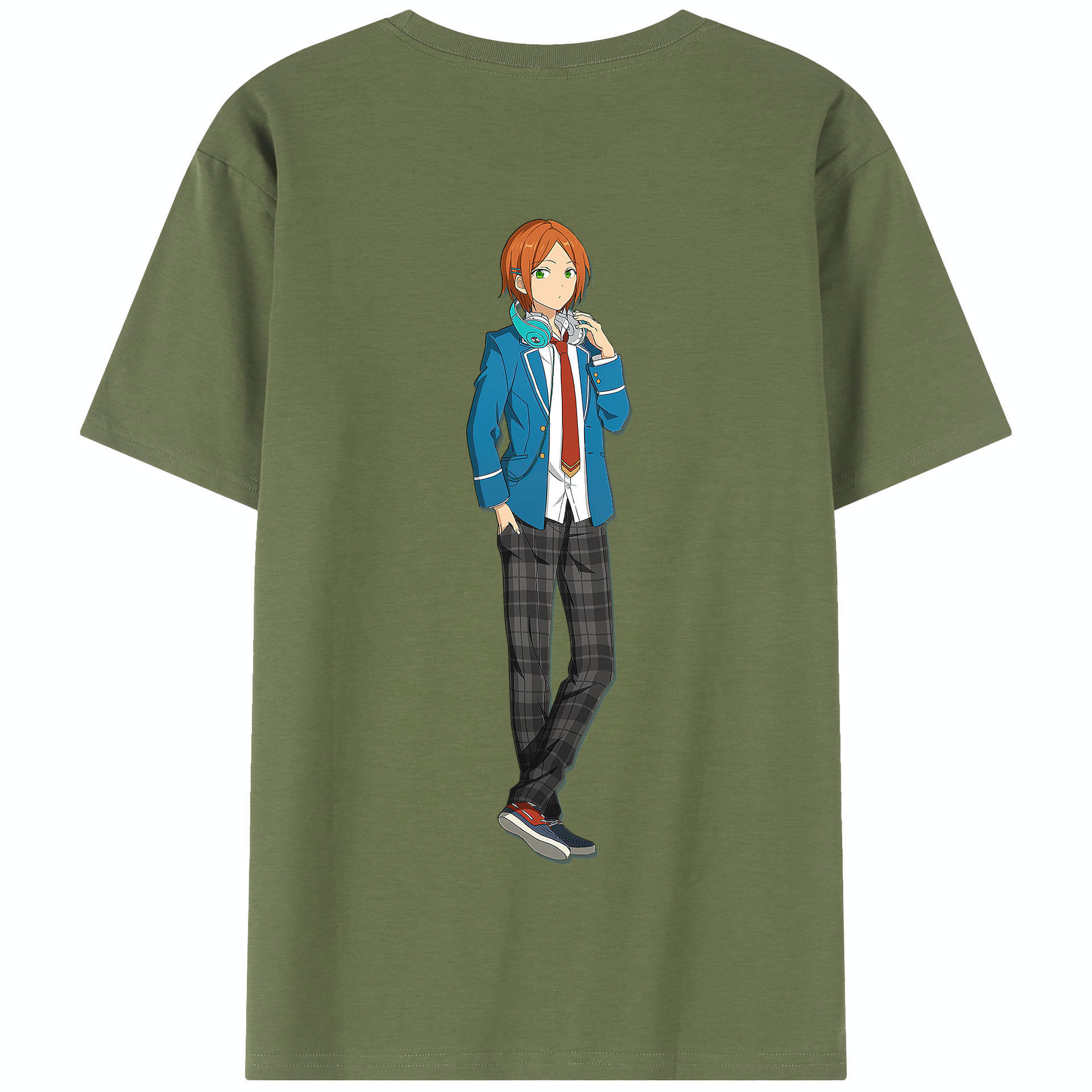 （画像用） あんさんぶるスターズ! Ensemble Stars 綿100％半袖Tシャツ（背面プリント）